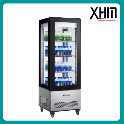 400L Vertical four sides gla...