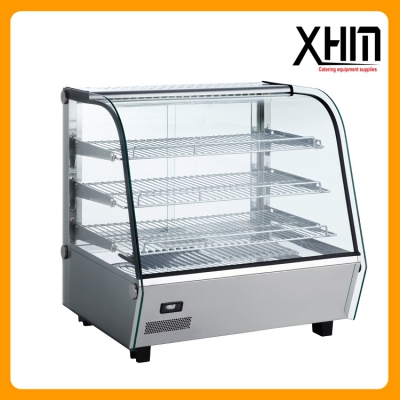  120L hot snack heating showc...