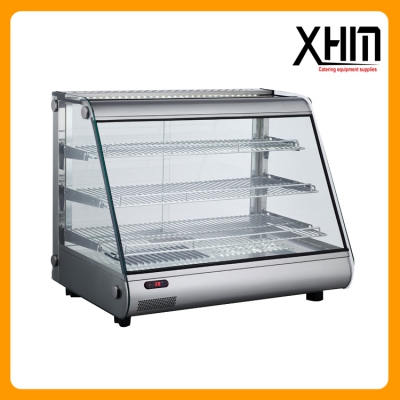 160L hot snack heating showc...