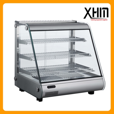 130L hot snack heating showc...