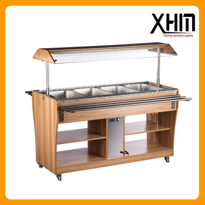 1490mm width hot buffet trol...