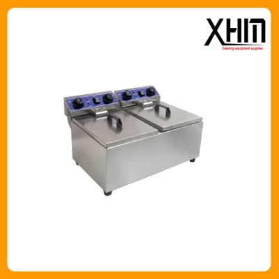 12L double tank electric fry...